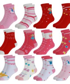 Yafane Antidérapante Chaussettes Bébés Coton 0-7 Ans Garçons Fille