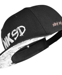 Casquette Snapback Nebelkind Noir Unisexe Onesize Style Streetwear Visière Droite