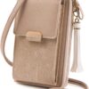 Sac à_main Aucuu Petit Femme en Cuir Pu Portable Avec Bandoulière Réglable/Feng Shui,Femmes Mini Cuir Crossbody Portable