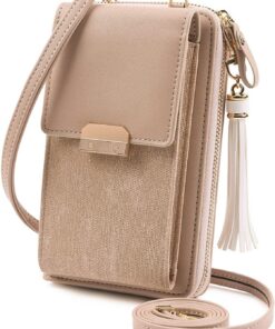Sac à_main Aucuu Petit Femme en Cuir Pu Portable Avec Bandoulière Réglable/Feng Shui,Femmes Mini Cuir Crossbody Portable