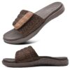 ONCAI Sandales Homme Bout Ouvert Taille EU 40-49 Support de L'arche Réglables Pantoufles d'Été Chaussures de Plage Reche
