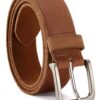 Ceinture Homme Cuir Véritable 38mm Full Grain Buffle Haute Qualité pour Looks Décontractés et Jeans