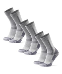 Chaussettes de Randonnée Dansantish Endurance Anti-ampoules Unisexe Lot de 3 trekking Hommes Femmes OEKO-TEX Standard 10