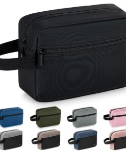 ELVIROS TRAVEL Trousse de Toilette pour Homme et Femme - Léger Compartiment de Rasage, Organisateur de Cosmétiques, Peti