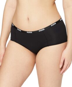 PUMA Mini Short sous-vêtement en lot de 3 pour femme - confort et style - taille S-M