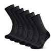 YORJOSOX Chaussettes de Sport Respirantes Anti Odeur pour Homme - Idéales pour le Trekking et le Camping, Confortables e