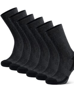 YORJOSOX Chaussettes de Sport Respirantes Anti Odeur pour Homme - Idéales pour le Trekking et le Camping, Confortables e
