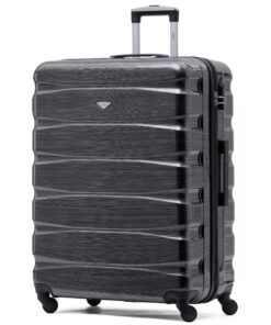 Bagages Flight Knight ABS pour Voyage, 3 Tailles Valises Legères Compatible Air France, Hop! easyJet, RyanAir, 55x35x20