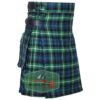 All Kilts Sports Paréo utilitaire pour homme en laine acrylique avec lanières en cuir - Élégant et Pratique pour la Nata