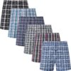JupiterSecret Caleçon Homme Coton Respirant Grande Taille Américain Homme Lot 6 et 10 (S-6XL)