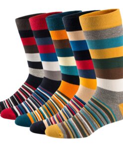 Chaussettes Fantaisie Homme Coton Peigné Confortable et Respirante pour Athlètes et Particuliers en Glisse et Sport