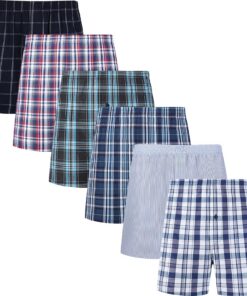 JupiterSecret Boxer Homme en Coton Doux Américain - Taille Élastique, 6 ou 10 Pièces - Caleçons Comfortables pour Hommes