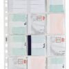 Favorit 1674001 Enveloppes Porte Chéquier Épais 30,8 x 21,8 cm - Lot de 10 pour Entrepreneurs et Professionals au Bureau