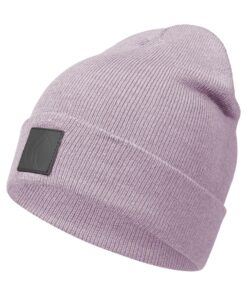 Occulto Bonnet en Cuir avec Écusson, Homme, Casual, Chauffe Les Pieds, Taille Unique, Occulto Bonnet Cuir Écusson Chaud