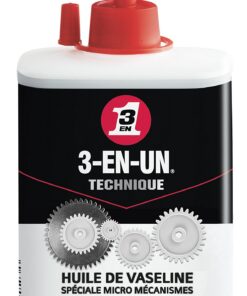 Huile de Vaseline 3-EN-UN Burette Fine Pénètre Rapidement Compatible Tous Métaux Dosage Goutte à Goutte 100 ML