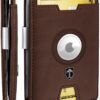 TRAVANDO AirTag Portefeuille pour Homme avec Anti-RFID et Pince à Billets
