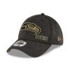New Era Seattle Seahawks 39thirty Cap Salute to Service 2020 Noir - Taille L-XL New Era Seattle Seahawks Cap Salute to S