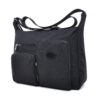 Sac bandoulière Efanliu Femme Multipoche Nylon Grand A4 Voyage Étudiante