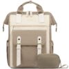 LOVEVOOK Sac a Dos Femme Modeleur, Grande Capacité Sacs à Dos pour Ordinateur Portable avec Étui pour Câble de Données,