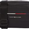 Tommy Hilfiger Sac à bandoulière en cuir pour femmes - Ville et Voyage - Design élégant et spacieux