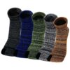 Chaussettes Tabi PUTUO Japonaise Homme: Flippers Cotton Tong Chaussettes 2 Doigts Sport Taille 40-45 - 4 Paires OEKO-TEX