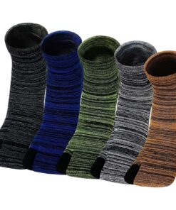 Chaussettes Tabi PUTUO Japonaise Homme: Flippers Cotton Tong Chaussettes 2 Doigts Sport Taille 40-45 - 4 Paires OEKO-TEX