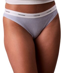 Calvin Klein Culotte Femme Emblématique en Ceinture Chic et Confortable 28x34