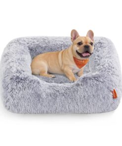 Feandrea Panier pour Chien Gris Ombré, Coussin Rembourré pour Animaux, Canapé - PGW271G01