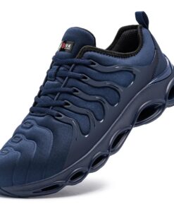 Chaussures de sécurité LARNMERN Hommes Légères Embout en Acier Confort Mode Respirante 36EU-50EU