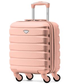 Valise Flight Knight ABS Lightweight 3 Tailles pour Voyageurs Air France, Hop! easyJet, Ryanair et Plusieurs Autres | Po