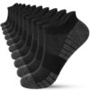 HIYATO Chaussettes Homme Femme Socquettes Coton Respirantes AntidéRapante Oeko-Tex