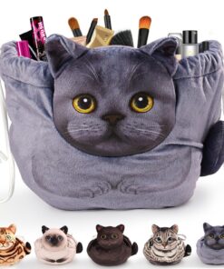 Sac à Maquillage Openhahaha pour Femme - Grande Capacité - Portatif avec Cordon - Organisation Multifonctionnelle - Poch