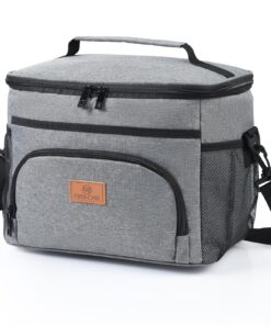 Cozary Sac Isotherme Repas 15L | Sac à Lunch | Déjeuner Isotherme pour Travail et Voyage | Portable | pour Femmes et Hom