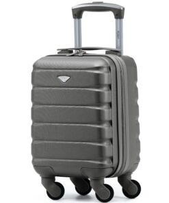 Valise Flight Knight pour Enfants - Legere a 4 Roues - Approuvee par Easyjet & Ryanair - Bagage a Main Cabine - 40x20x25