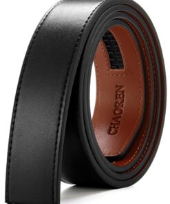 Ceinture Automatique à Cliquet pour Hommes sans Boucle en Cuir 35mm ou 30mm｜Accessoire de Mode Élégant et Pratique pour