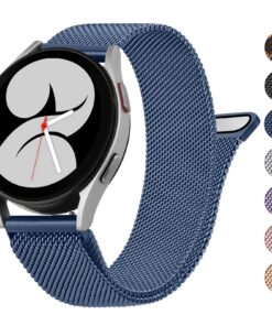 MontreSamsungGalaxyWatch4braceletmetal hommeetfemmespecifique20mmacerieshopping