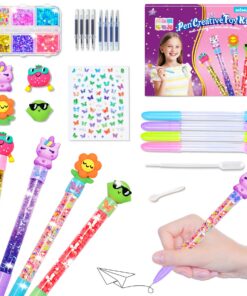 MOMUSE Fabrique a Stylos, Cadeau Enfants 6-12 Ans, Atelier Créatif pour Enfants
