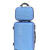 **CELIMS Valise Cabine & Moyenne avec Vanity, Valise Durable et Légère pour Voyages d’Affaires ou Vacances (Bleu - 5859)