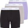 Calvin Klein Tripack Boxers Coton Stretch Hommes Mode Intime Élégants Polyester 90% / Elasthanne 10% Taille XL