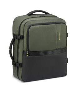 ROCNATO METROPOLITAN TRAVEL Easyjet Sac À Dos De Voyage Pour Homme - Idéal Pour Voyage Court - Vert Militaire 45x36x20 C