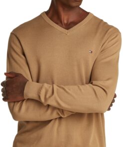 Tommy Hilfiger Pull-Over_homme_hiver_mode_moustachu_relaxant_4XL_Seurs_Pullover_Hommes_Veste_de_Soitier