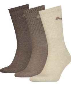 PUMA Quarter Chaussettes de Sport Lot de 3 Uni Mixte Adulte - Taille Unique - Couleurs Multicolores