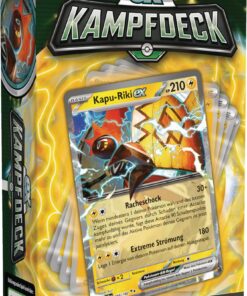 Pokémon : Core Collection + Combat Deck Kapu-Riki-ex Utilisé par les Enthusiastes de la Carte Joueurs en Collecte Scénar