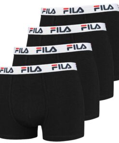 FILA 4 Pièces Pantalon de Boxer Masculin Urbain Comfortables