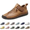 Chaussures orthopédiques Vogany Chaussures orthopédiques unisexes faites à la main en cuir souple à lacets, antidérapant