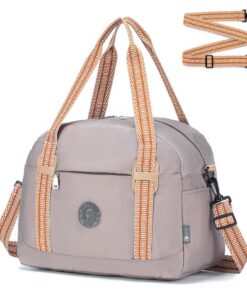 BAGZY Bagage Cabine 25L Imperméable 40x30x20 Sac Week-End pour Wizzair, Sac Organisateur de Voyage Kaki