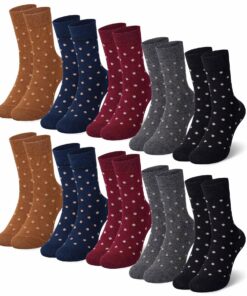 Chaussettes Falechay Multicolores Rayées Femmes OEKO-TEX_para_ECOM_TAILLE_10_PAIRES