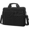 ROEPHY Sacoche Imperméable pour Ordinateur Portable 17 Pouces | Noir - Sac à Bandoulière Anti-Choc | Dell, Acer, HP, MSI