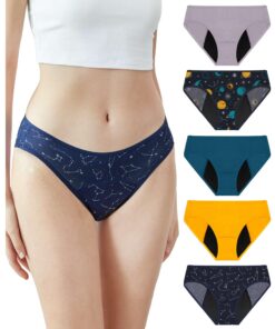 Culottes menstruelles Neione taille moyenne pour fille | Comfort et Absorption Élevées | Matériel Modal OEKO-TEX | Taill