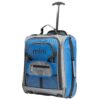 Valise à roulettes pour Enfants avec Sac à Dos et Pochette - pour Votre poupée, Figurine d'action ou Ours Préférée